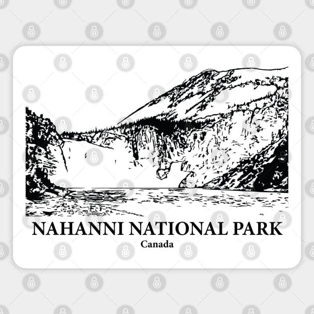 Nahanni National Park - Canada Magnet by Lakeric